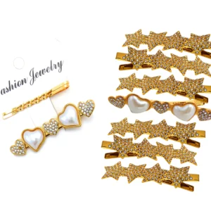 3016 Hair Silde Combo with Stone (1 pc)