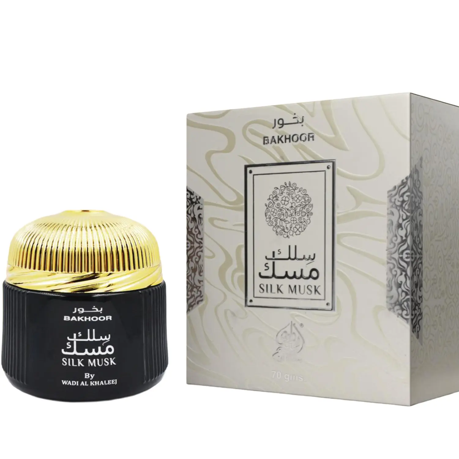 Wadi Al Khaleej Bakhoor Silk Musk 70 GM