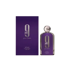 Afnan 9 Pm Pour Femme Purple Edp 100 ML