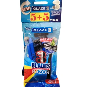 Gl 310 Glaze Disposible Razor 5+5 Offer Pack