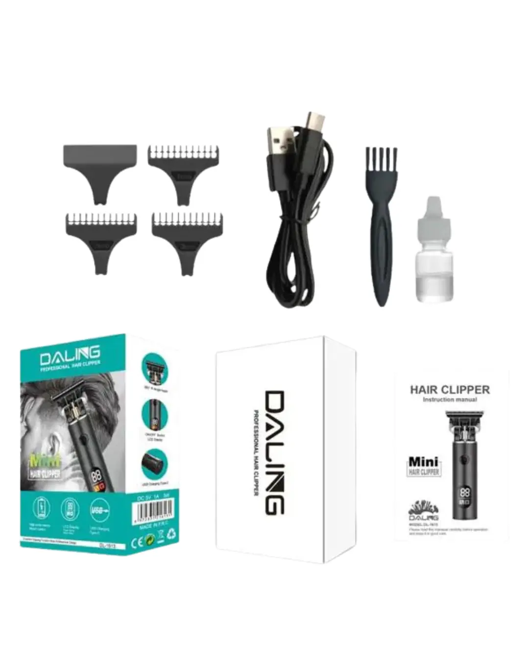 1613 Daling Led Hair Trimmer