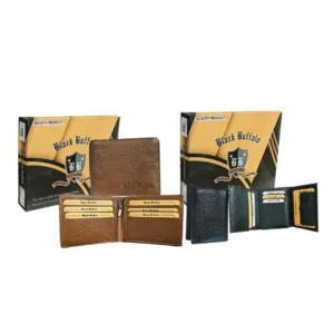 3391 Black Buffalo Wallet India (1 pc)
