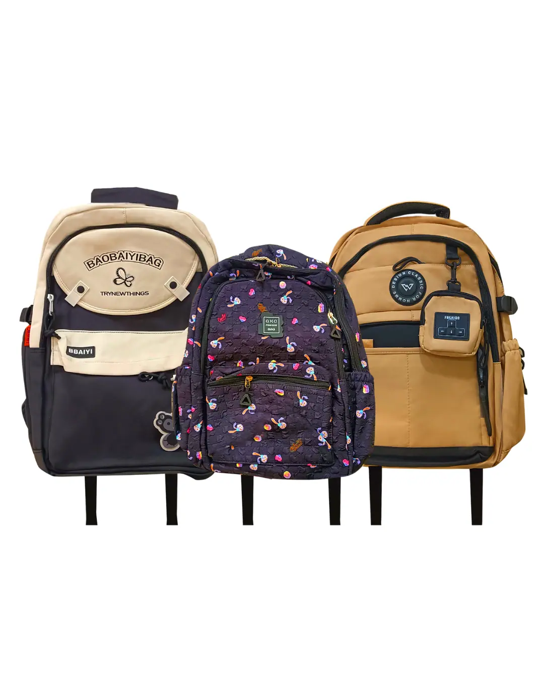 1560- 1 Sparkle School Back Bag (1 pc)