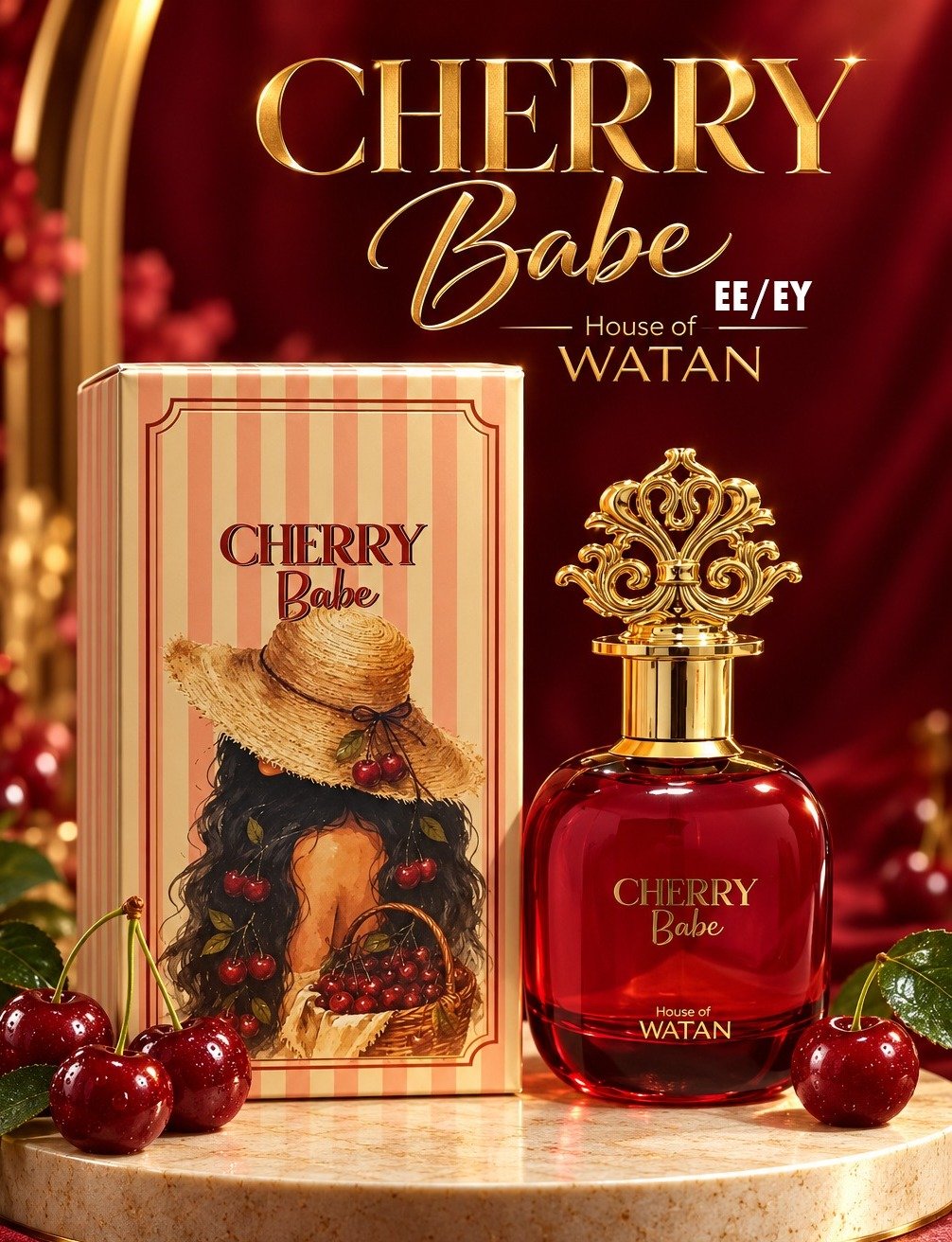 HOUSE OF WATAN CHERRY BABE EDP 100ML - Image 2