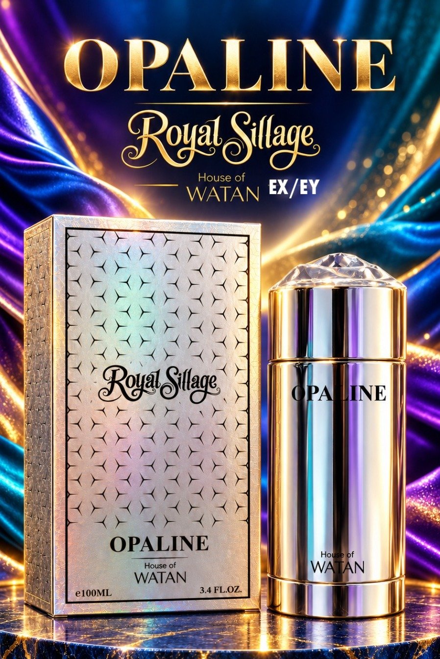HOUSE OF WATAN ROYAL SILLAGE OPALINE EDP 100ML - Image 2